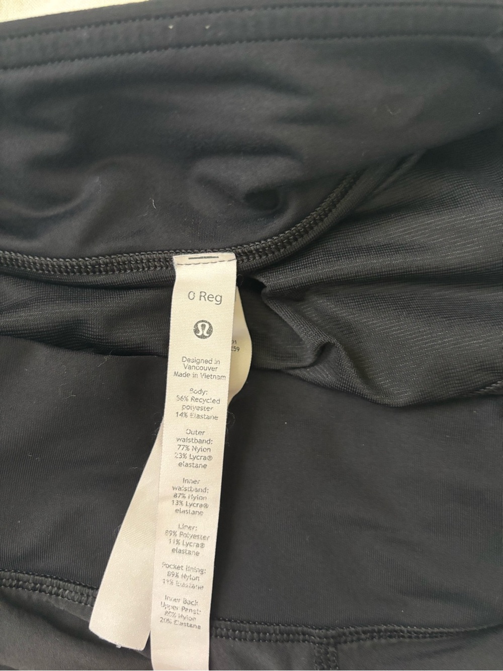 lululemon athletica Black Layered Running Shorts - Picture 5 of 8